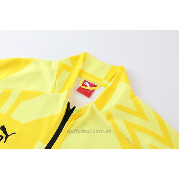 Chandal de Chaqueta del Borussia Dortmund 2022-2023 Amarillo